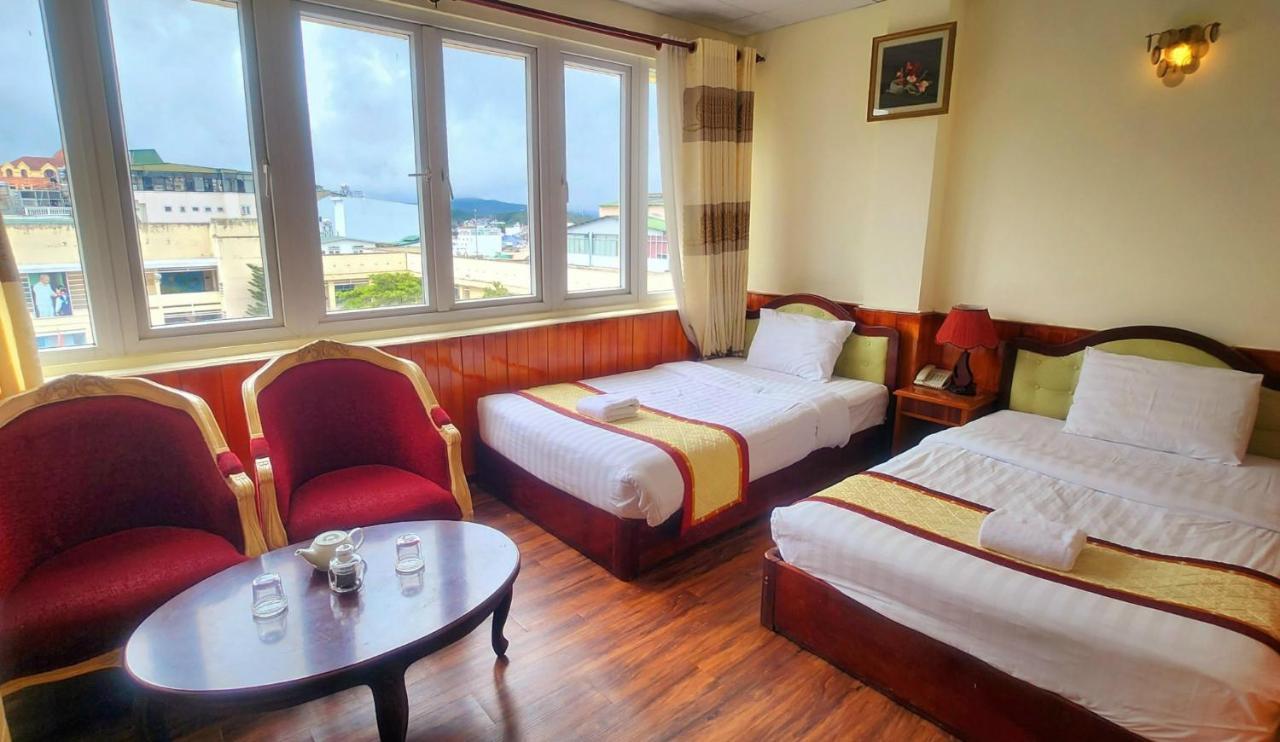 Anh Dao Hotel Dalat Bagian luar foto