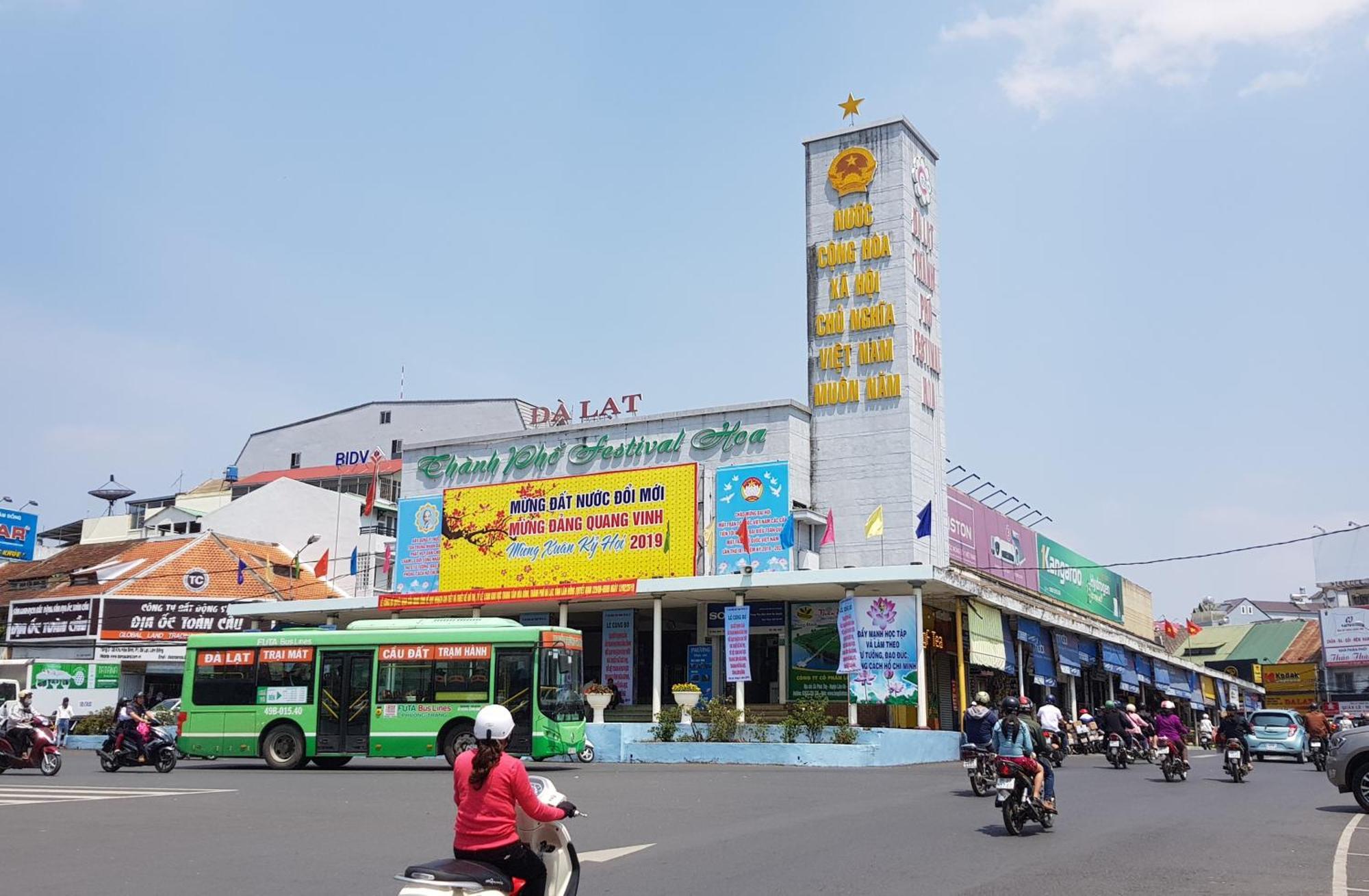 Anh Dao Hotel Dalat Bagian luar foto